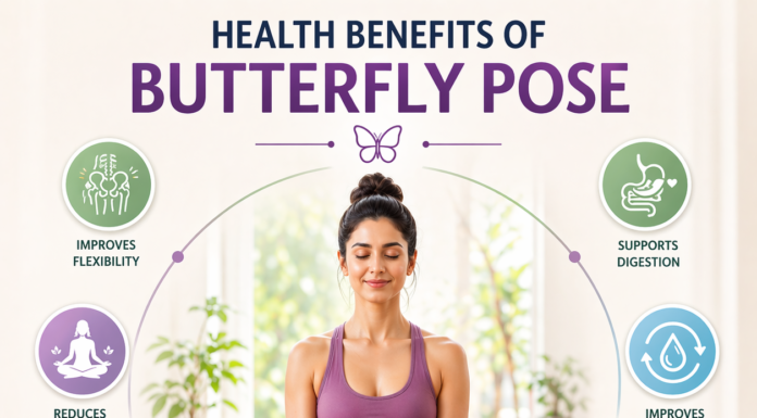 Butterfly Pose – Unlocking the Health Benefits by Yoga