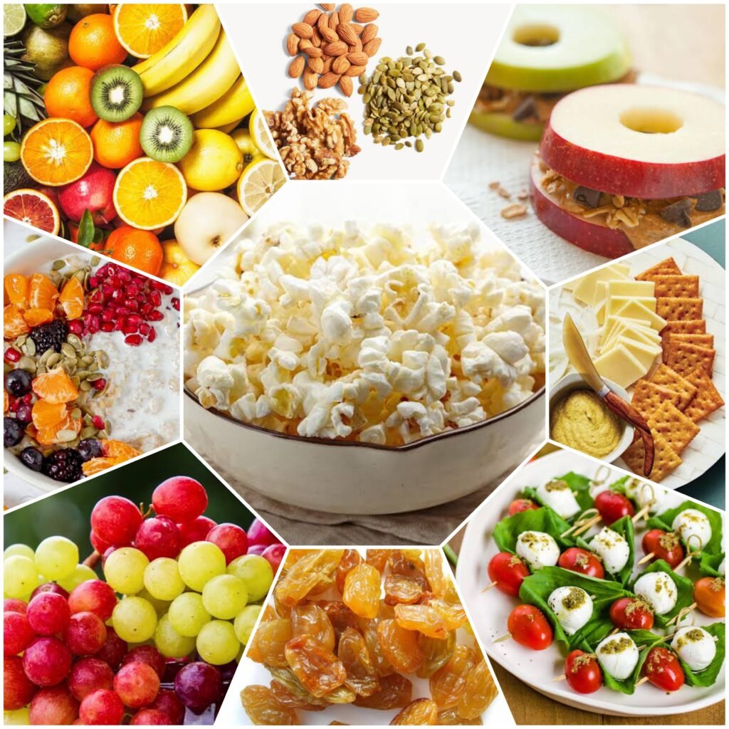 10 Healthy Snacks for Children and Adults