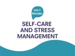 Self care Play Important Role in Stress Management