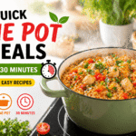 Quick One Pot Meals Under 30 Minutes (Healthy & Easy Recipes) Quick One Pot Meals Under 30 Minutes (Healthy & Easy Recipes)