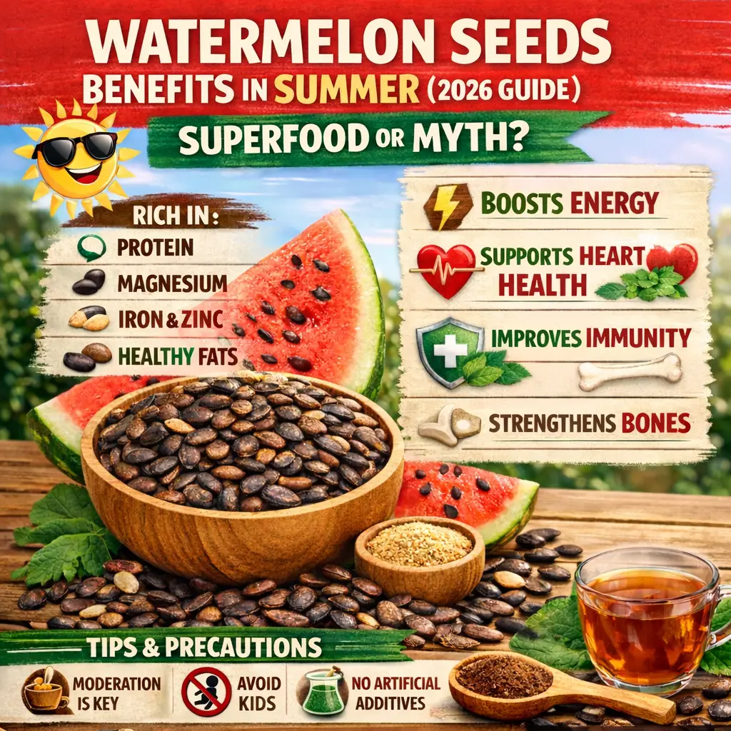 Watermelon Seeds Benefits in Summer