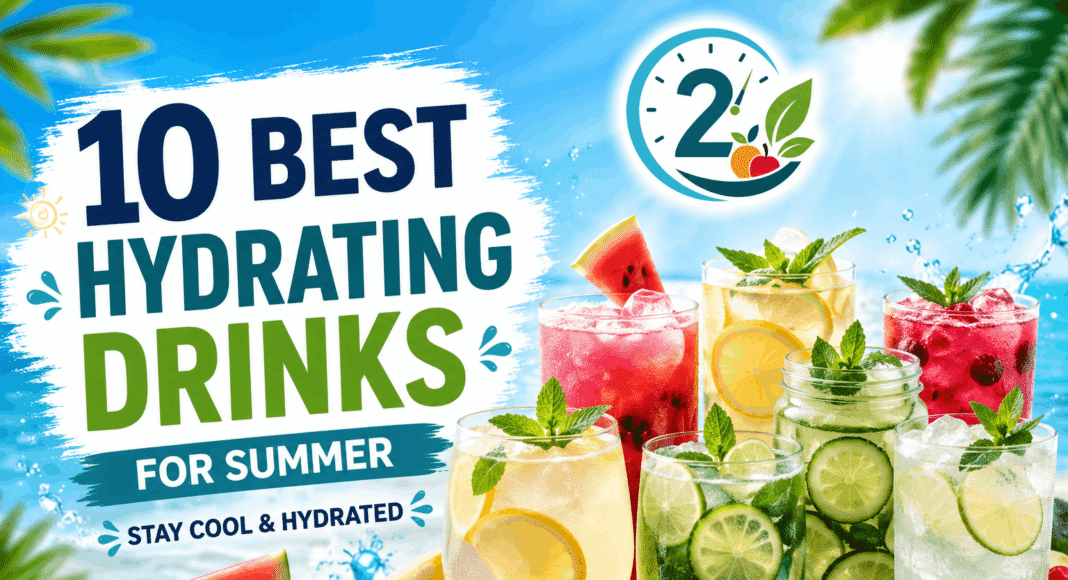 10 Best Hydrating Drinks for Summer: Stay Cool & hydrated