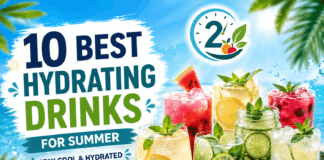 10 Best Summer Drinks for Hydration (Stay Cool & Prevent Dehydration) 10 Best Hydrating Drinks for Summer: Stay Cool & hydrated