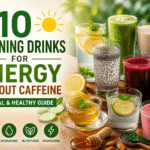 10 Morning Drinks for Energy Without Caffeine (Natural & Healthy Guide) 10 Morning Drinks for Energy Without Caffeine (Natural & Healthy Guide)