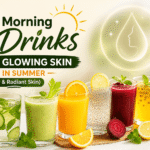 7 Morning Drinks for Glowing Skin in Summer (Clear & Radiant Skin) 7 Morning Drinks for Glowing Skin in Summer (Clear & Radiant Skin)