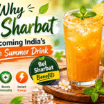 Why Bel Sharbat Is Becoming India’s Favorite Summer Drink in 2026 Bel Sharbat summer drink with wood apple pulp and refreshing traditional Indian drink benefits
