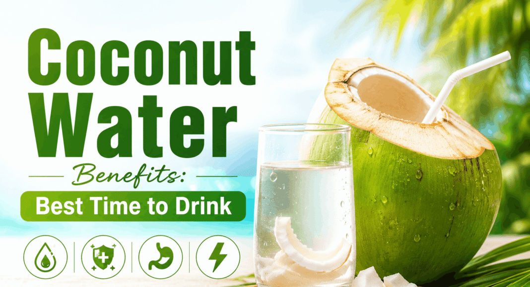 Coconut Water Benefits Best Time to Drink