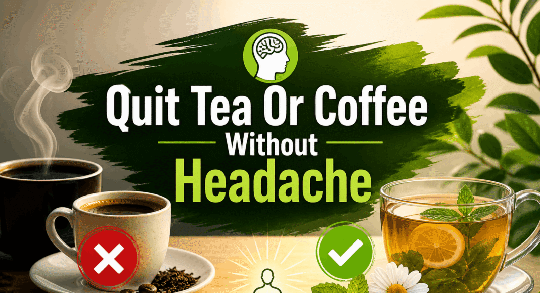 How to Quit Tea or Coffee Without Headache