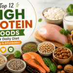 Top 12 High Protein Foods for Daily Diet (Easy & Affordable) Top 12 High Protein Foods for Daily Diet (Easy & Affordable)
