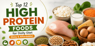 Top 12 High Protein Foods for Daily Diet (Easy & Affordable) Top 12 High Protein Foods for Daily Diet (Easy & Affordable)
