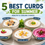 5 Best Curds for Summer and Their Health Benefits Explained Best curds for summer and their health benefits including Greek yogurt, probiotic curd, hung curd, coconut curd, and beetroot curd