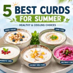 5 Best Curds for Summer and Their Health Benefits Explained Best curds for summer and their health benefits including Greek yogurt, probiotic curd, hung curd, coconut curd, and beetroot curd