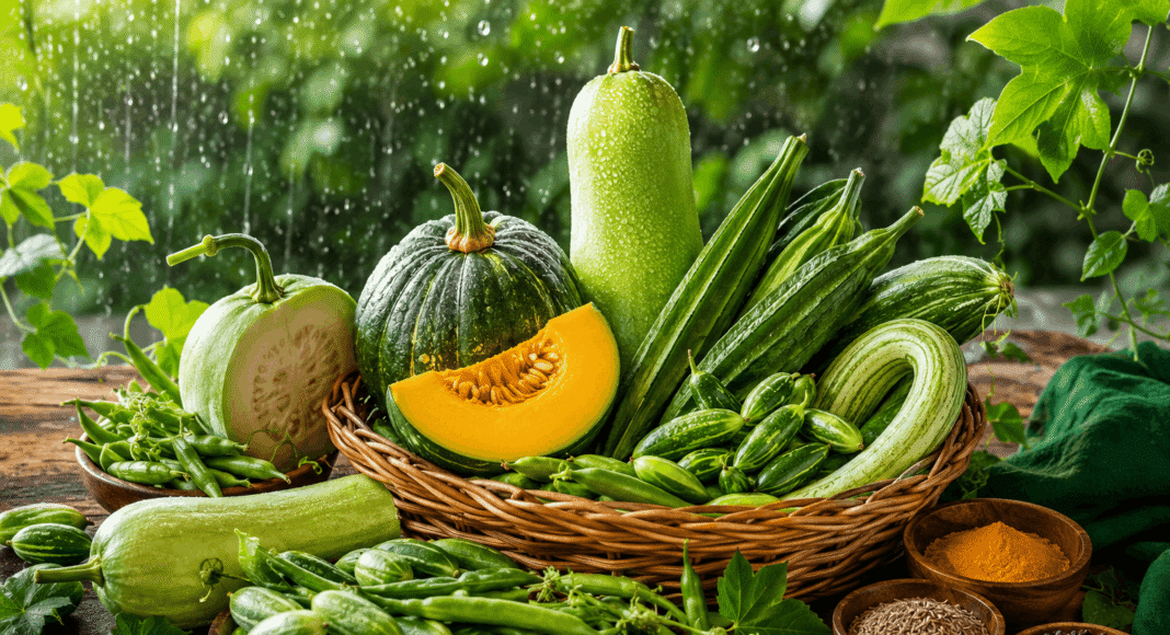 7 Best Monsoon Vegetables According to Ayurveda