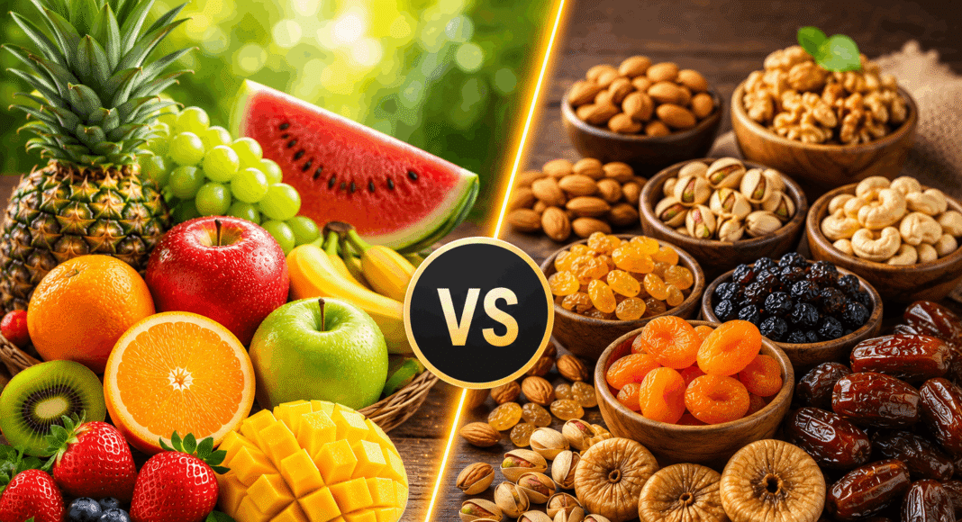 Fresh Fruits vs Dry Fruits: Which Is Better for Your Health?