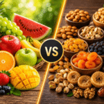 Fresh Fruits vs Dry Fruits: Which One Should You Eat Daily? Fresh Fruits vs Dry Fruits: Which Is Better for Your Health?
